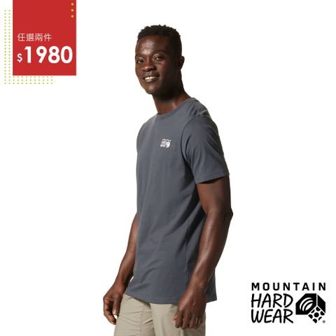 Mountain Hardwear MHW Logo in a Box LOGO短袖棉T恤 男款 火山黑 #1997831