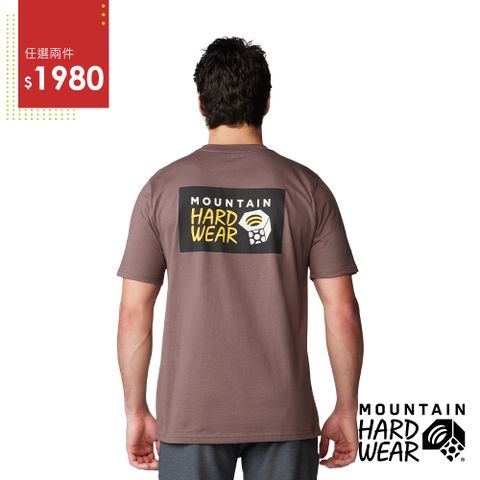 Mountain Hardwear MHW Logo in a Box LOGO短袖棉T恤 男款 長角豆褐 #1997831