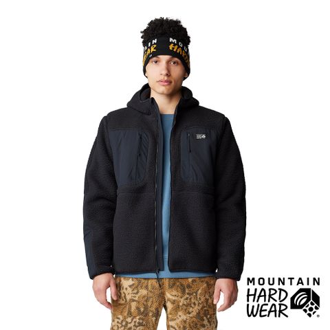 Mountain Hardwear HiCamp Fleece Hoody 刷毛保暖連帽外套 男款 黑 #2104181