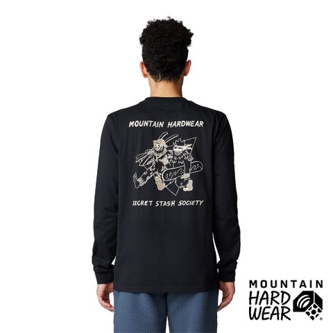 【Mountain Hardwear】MHW Secret Stash™ Long Sleeve 獨特風格長袖上衣 男款 黑色 #2079851