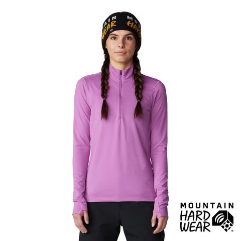 Mountain Hardwear MHW Butter Up Half Zip 防曬半拉鍊長袖排汗衣 女款 紫丁香 #2084621