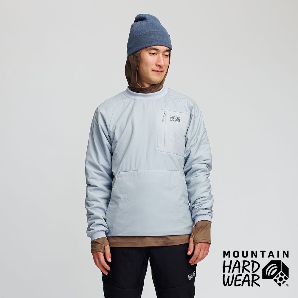 Mountain Hardwear Kor Alloy Crew 輕量透氣保暖化纖上衣 男款 冰河 #2077551