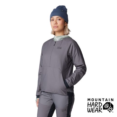 Mountain Hardwear Kor Alloy Crew 輕量透氣保暖化纖上衣 女款 沉澱灰 #2077581