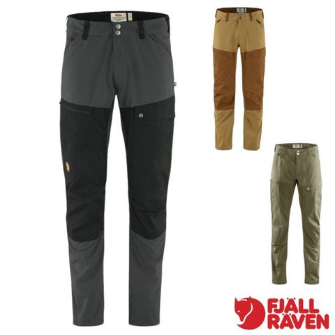 Fjallraven 小狐狸 男 Abisko Midsummer 彈性耐磨登山健行長褲(標準版).多口袋工作褲/G-1000布料/81152