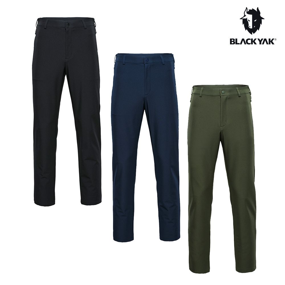 BLACKYAK 男 SIDE BAND長褲(橄綠/海軍藍/黑色)-彈性佳 健行登山褲 西裝褲-BYDB2MP205