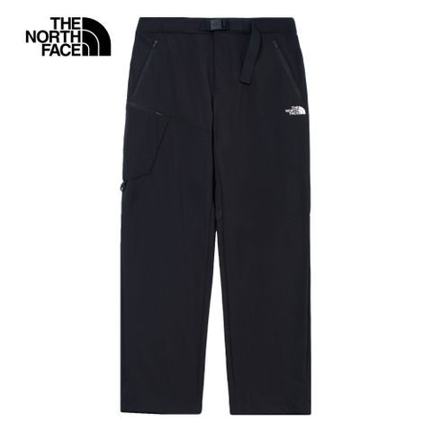 The North Face北面男款黑色吸濕排汗涼感戶外徒步長褲｜87VV4H0