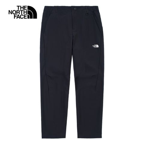 The North Face北面男款黑色DWR防潑水戶外徒步長褲｜89ZUJK3