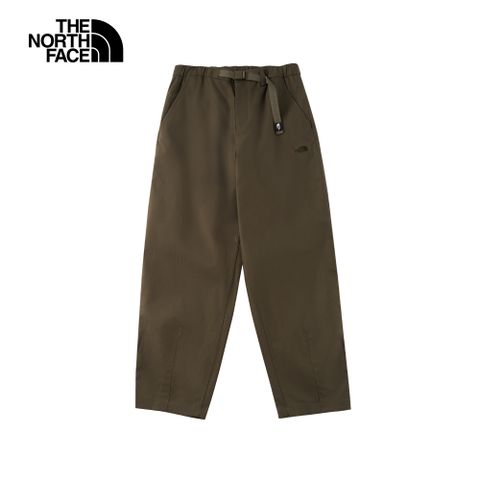 The North Face北面UE男款灰褐色DWR防潑水休閒長褲｜8AGW21L