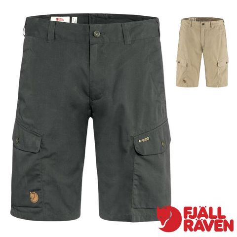 Fjallraven 小狐狸 Ruaha Shorts 彈性耐磨登山健行短褲.多口袋工作褲.運動休閒褲/G-1000 Lite布料/81188