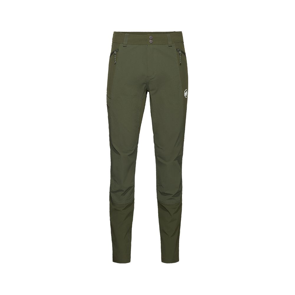 MAMMUT 長毛象 Ducan Pants Men 輕量耐用健行長褲 深沼澤綠 男款 #1022-02490