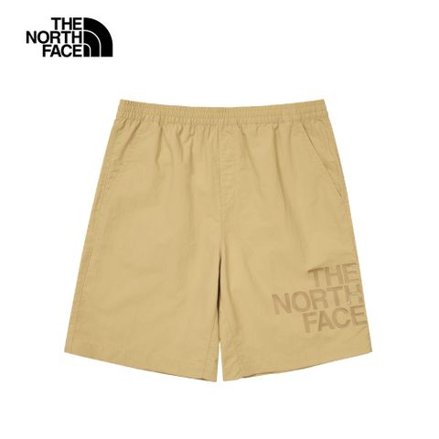 The North Face北面男款卡其色DWR防潑水短褲｜8C0VLK5