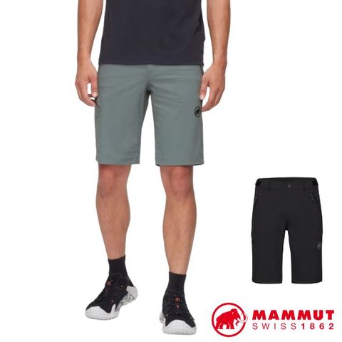 MAMMUT 長毛象 男 Runbold IV Shorts 多功能登山健行短褲.運動休閒褲/可調式腰帶.UPF 50+.吸濕排汗/1023-01190