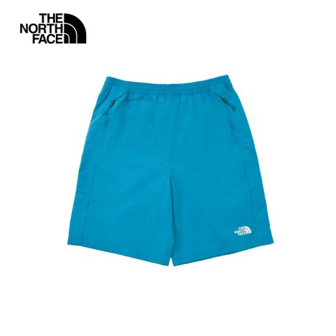 The North Face 北面 男款藍色UPF防曬短褲｜8BWP6HO 抗UV