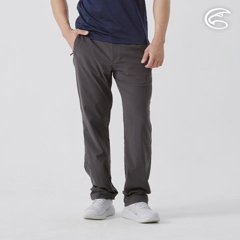 男棉感彈性抗汙撥水修身長褲 AP2511059 碳灰 (S-3XL)