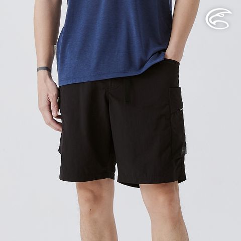 男智能纖維速乾撥水登山短褲 AP2511098 黑色 (M-3XL)
