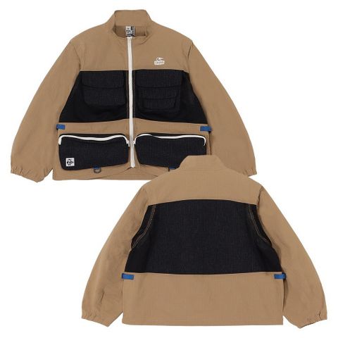 CHUMS Anti-Bug Convertible Jacket兩穿式風格外套 米色_CH041452B001