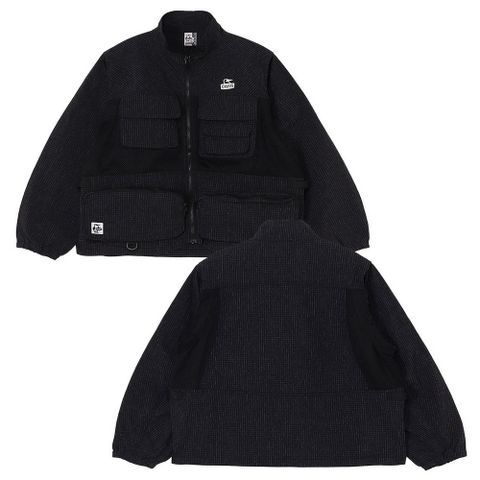 CHUMS Anti-Bug Convertible Jacket兩穿式風格外套 黑色-CH041452K001