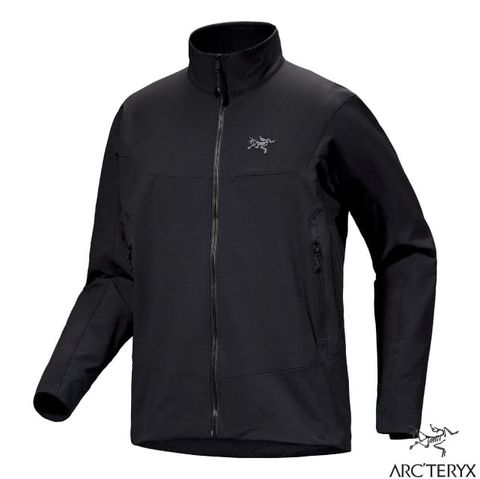 Arcteryx 始祖鳥 男 Gamma 防風防水透氣耐磨軟殼外套.夾克.風衣.大衣/彈力舒適/X000007485 黑