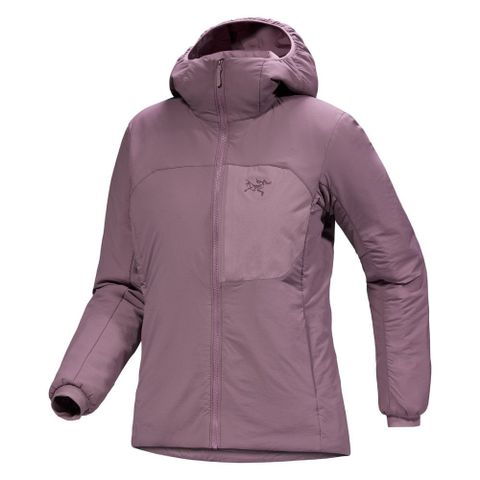 【ARCTERYX 始祖鳥】女 Proton Hoody 保暖化纖連帽軟殼外套/X000009095 星界紫