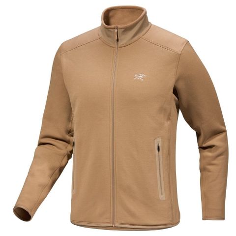 【ARCTERYX 始祖鳥】男 Kyanite 抓絨保暖立領外套/X000008447 帆布棕