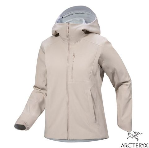 Arcteryx 始祖鳥 女 Gamma Heavyweight Hoody 防風防潑透氣連帽外套.軟殼外套.風雨衣/四向彈力梭織/X000007270 盧恩褐