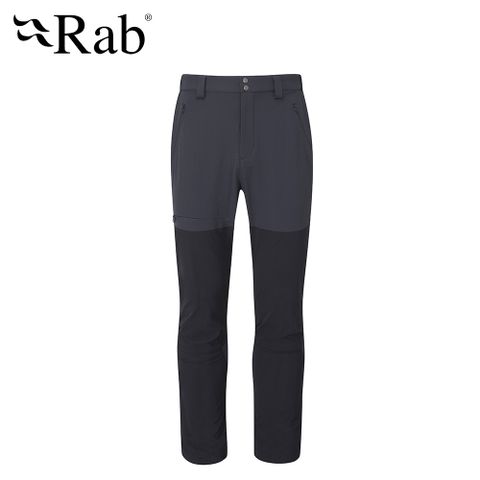 【英國 RAB】Torque Mountain Pants 防輕量彈性軟殼長褲 男款 鯨魚灰 #QFU40