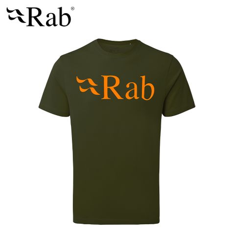 【英國 RAB】Stance Logo Tee 透氣短袖有機棉T恤 男款 軍綠 #QCB08