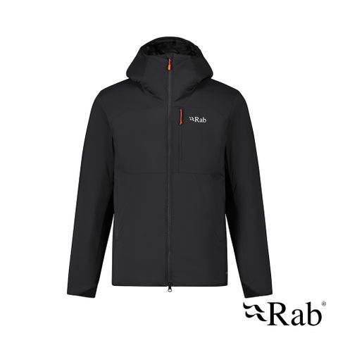 英國 RAB Xenair Alpine Jacket 輕量防風透氣化纖連帽外套 男款 烏木灰 #QIO86