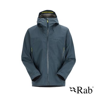 【英國 RAB】Namche GTX Jacket 防風防水連帽外套 男款 獵戶藍 #QWH30