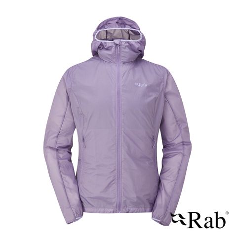 RAB 【英國 】Vital Hoody Wmns 輕量防風防潑水連帽外套 女款 紫鼠尾草 #QWS50