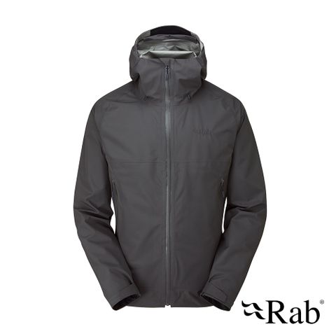 RAB Namche GTX Paclite Jacket GTX輕量防風防水連帽外套 男款 石墨灰 #QWH59