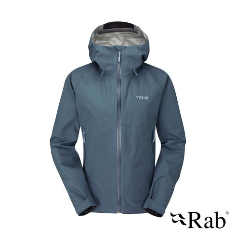 RAB Namche GTX Paclite Jacket Wmns GTX輕量防風防水連帽外套 女款 獵戶藍 #QWH60