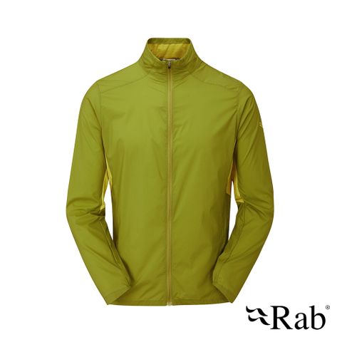 RAB Windveil Jacket 輕量透氣風衣外套 男款 白楊綠 #QWS68