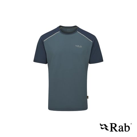 【RAB】Force Tee 圓領短袖透氣排汗衣 男款 獵戶藍/暴風藍 #QBL05