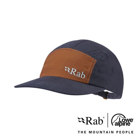 RAB Venant 5 Panel Cap 五分割撞色露營帽 烏木灰/足跡褐 #QAB45