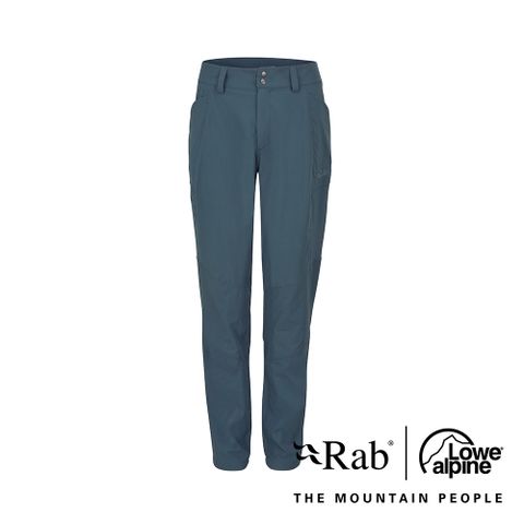 RAB 【英國 】Incline Light Pants Wmns 輕量防潑水軟殼長褲 女款 獵戶藍 #QFV06