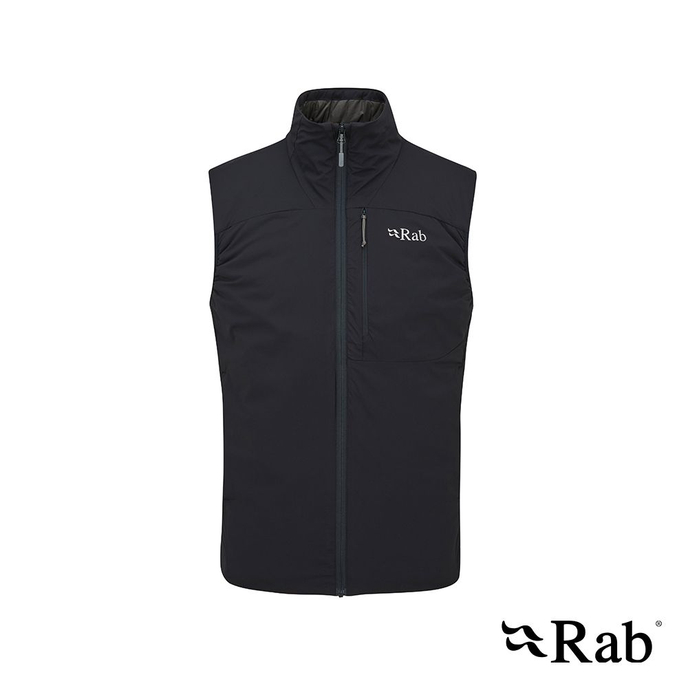 RAB Xenair Vest 輕量防風透氣化纖背心 男款 烏木灰 #QIP19