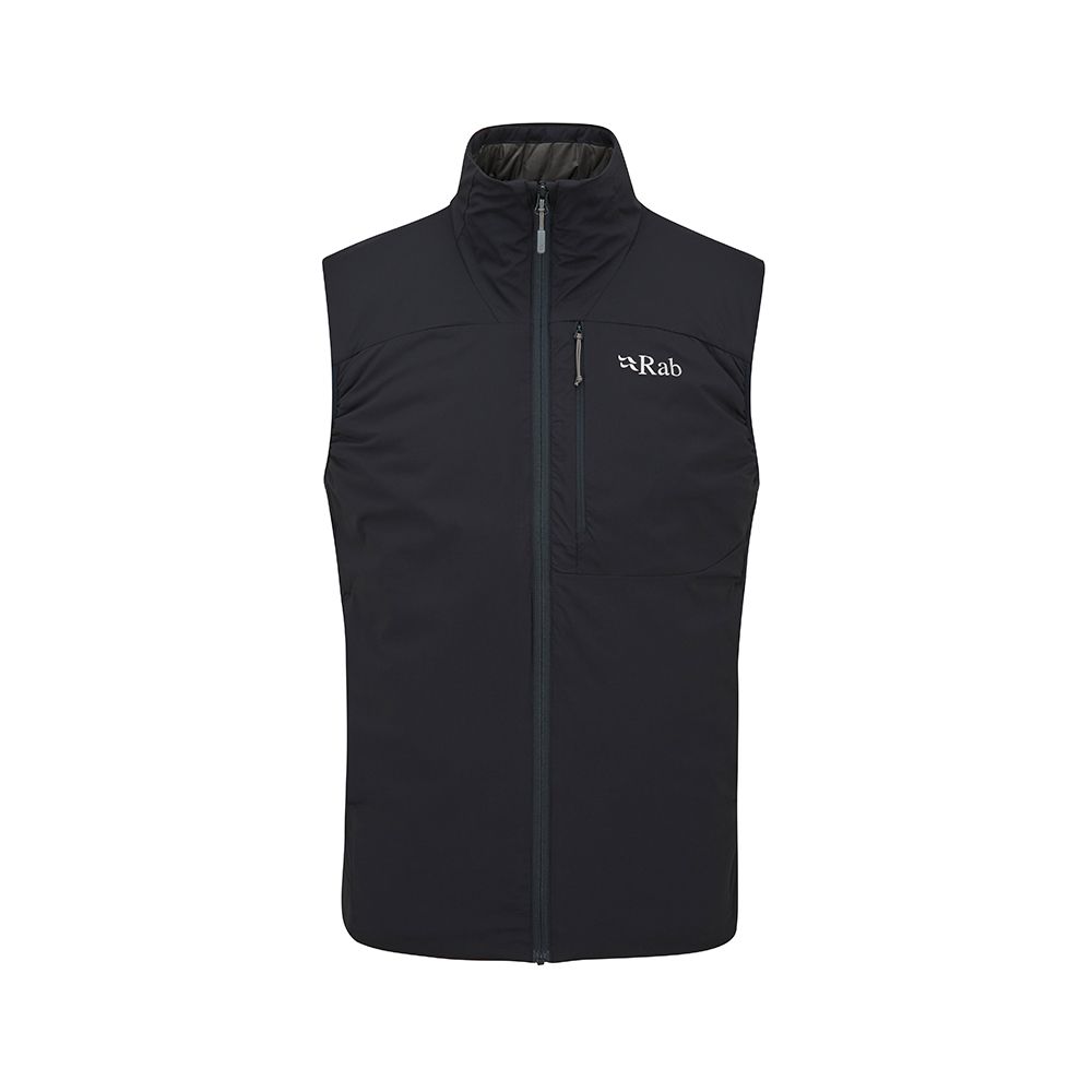 RAB Xenair Vest 輕量防風透氣化纖背心 男款 烏木灰 #QIP19