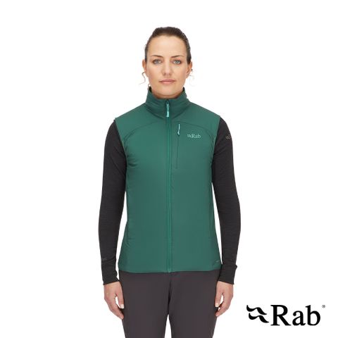 RAB Xenair Vest Wmns 輕量防風透氣化纖背心 女款 板岩綠 #QIP20