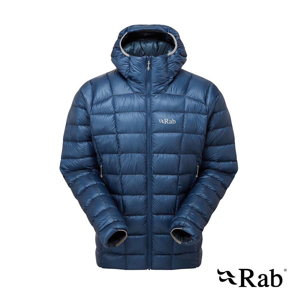 RAB Mythic Alpine Jacket 神話輕量羽絨連帽外套 男款 暴風藍 #QDB45