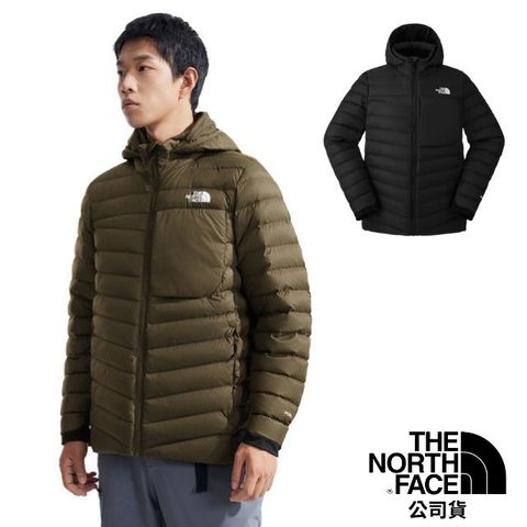 The North Face 北面 男 700蓬鵝絨填充連帽保暖外套.運動休閒戶外夾克.大衣/DWR防潑水/89ZQ