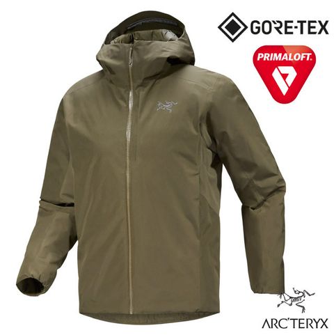 Arcteryx 始祖鳥 男 Solano Down Hoody 防水防風透氣保暖羽絨連帽外套/GTEX+PrimaLoft蓄熱+750蓬鬆度灰鵝絨/X000008500