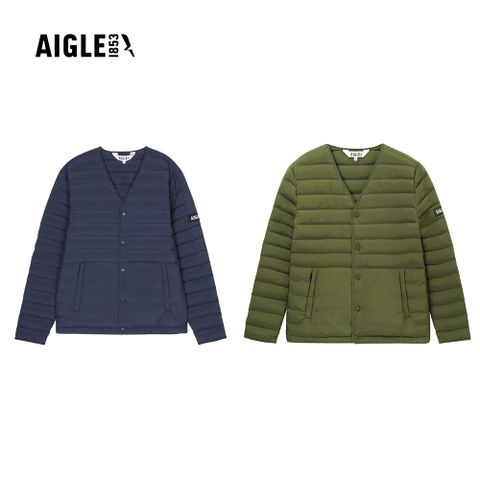 【AIGLE】男 輕量羽絨外套｜AG-3A109