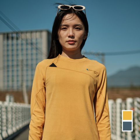 Sigyn 女輕刷毛圓領長袖上衣
