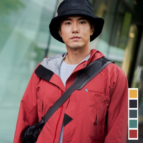 【Klattermusen】Asynja 男輕量防水透氣連帽外套