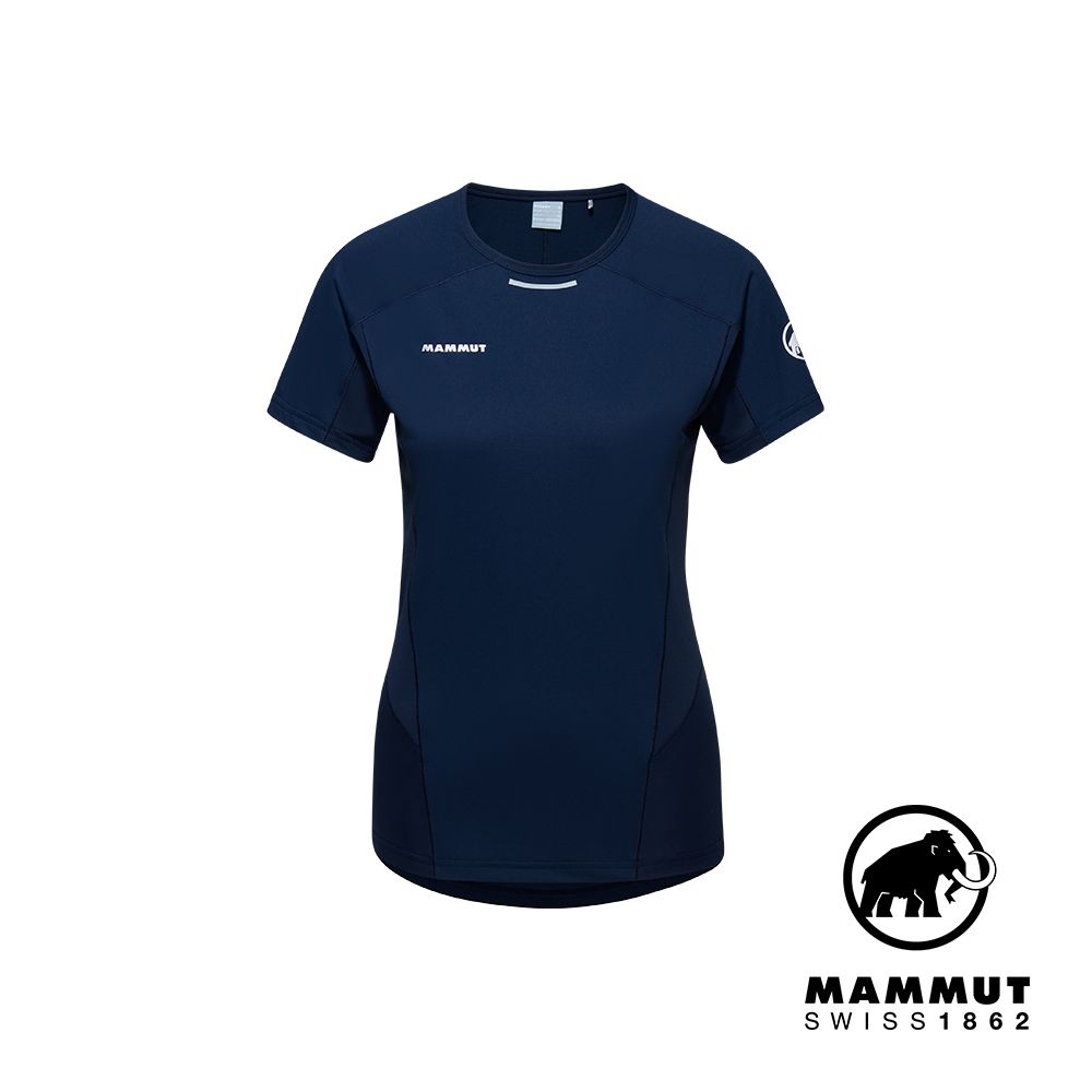 MAMMUT 長毛象 Aenergy FL T-Shirt 輕量抗菌短袖排汗衣 海洋藍 女款 #1017-05020