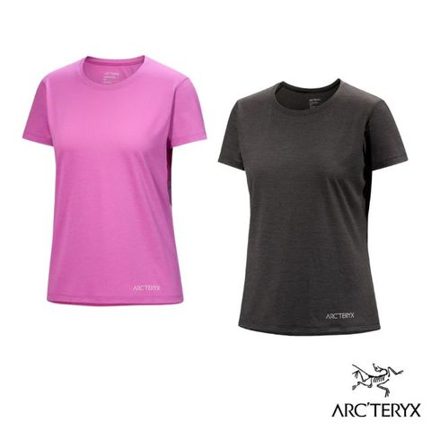 【ARCTERYX 始祖鳥】女 Taema ArcBird 吸濕排汗快乾短袖圓領衫/X000007694