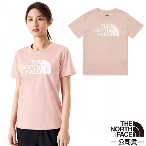 【The North Face】女 FLASHDRY 吸濕透氣排汗短袖圓領T恤.運動上衣/89QU