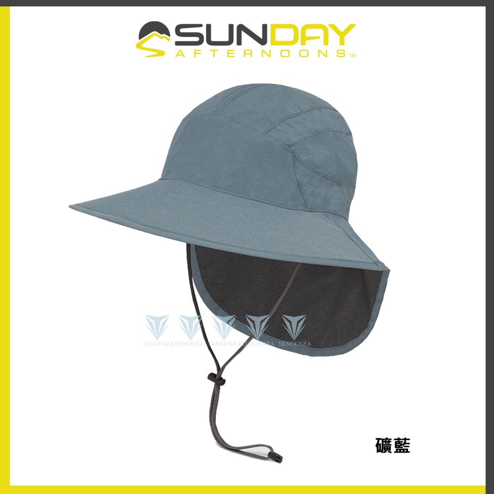 Sunday Afternoons  抗UV防水透氣護頸帽 礦藍 Ultra Adventure Storm Hat
