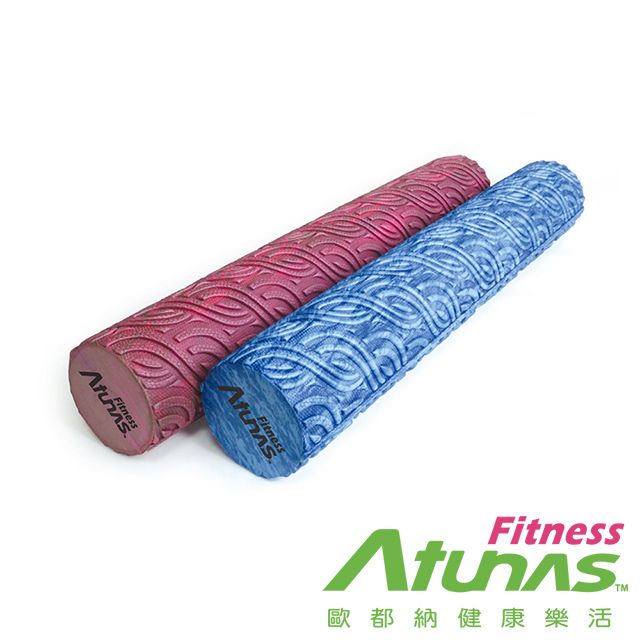 ATUNAS 歐都納 【FITNESS】螺旋紋i ROLLER瑜珈柱(健身/有氧/按摩/核心MHF363S顏色隨機15度)